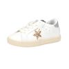 Auhoho Kids Glitter Star Lightweight Sneakers Slip On Loafers Outdoor Casual Running Sports Shoes for Girls Boys (9 Toddler, Silver2) view 1