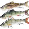 TRUSCEND Fishing Lures - Bass & Trout Swimbaits, Segmented Multi Jointed Swim Baits, Slow Sinking Swimming Lures for Freshwater & Saltwater Fishing Gear Kit view 1