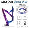 ROCKBROS Bike Water Bottle Holder Ultra-Light Bicycle Bottle Cages with Screws Tool, Universal Bike Cup Holder for Road MTB Mountain Bikes Cycling Accessories2 Pack view 2