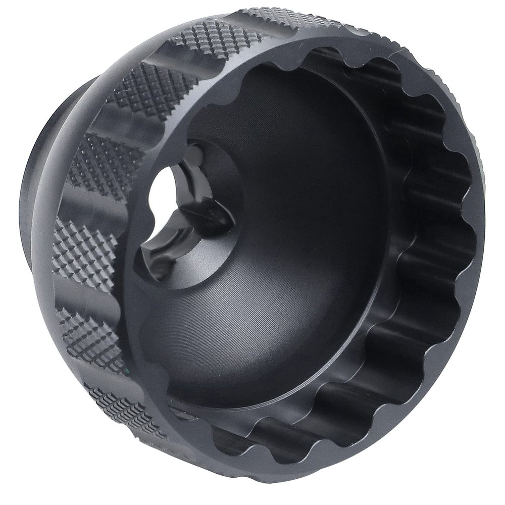 16-Notch Bottom Bracket Tool Bottom Compatible with Shimano BBR60, MT-800, etc.-Black(Fit for BBT-59.2, for Bracket of 41mm OD)