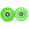 CLAS FOX 78A Indoor or Outdoor 65x35mm Quad Roller Skate Wheels with ABEC-9 Bearings 8 Pcs (Emerald Green) view 4