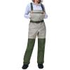 BASSDASH IMMERSE Womens Breathable Stocking Foot Fishing Waders Waterproof Lightweight Chest Wader view 1