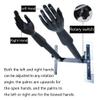 DYK&NX Wing Chun Dummy for Martial Arts, Portable Hand Strength Training Device, Multifunction Wall Mounted Arm Training, Plastic Material, for Wall or Hard Cement Surface view 2