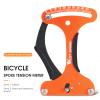 ANGGOER Spoke Tension Meter, Aluminum Alloy Bicycle Wheel Tool, Wire Tension Adjustment Tool Bike Accessory for Bicycle Wheel Spokes Manufacturing Or Correction (Yellow) view 2