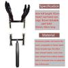 DYK&NX Wing Chun Dummy Martial Arts Training, Arm Training Wall Mounted Wing Chun Dummy, Portable Wing Chun Dummy for Wall or Hard Cement Surface view 2
