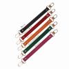 Leather Replacement Top Handle in Fuchsia Compatible with NeoNoe and Designer Bags,  Wide Leather Short Handle and U-Shaped Leather Strap view 4
