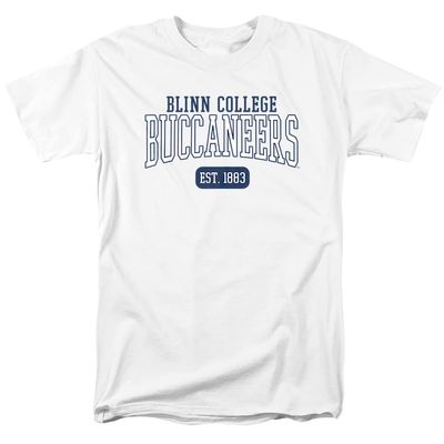 Blinn College Official Est. Date Unisex Adult T Shirt,White, 5X-Large