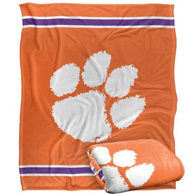 Clemson University Blanket, 50"X60" Primary Logo,Silky Touch Super Soft Throw Blanket