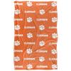 Clemson University Blanket, 36"x58" Logo Pattern,Silky Touch Super Soft Throw Blanket view 2