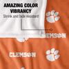 Clemson University Blanket, 36"x58" Logo Pattern,Silky Touch Super Soft Throw Blanket view 4
