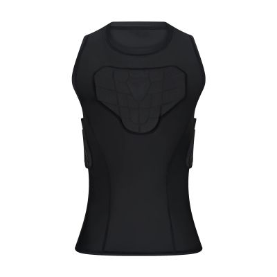 Topeter Youth Catchers Gear for Softball, Boys Padded Chest Protective Shirt for Hockey Paintball Training Tank Top (YL)