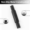 Aisunoutdoor Fiber Optics Flip up Front Sight Adjustment Tool, 4&5 Prong A1&A2 Types Iron Sight Elevation Tool view 2