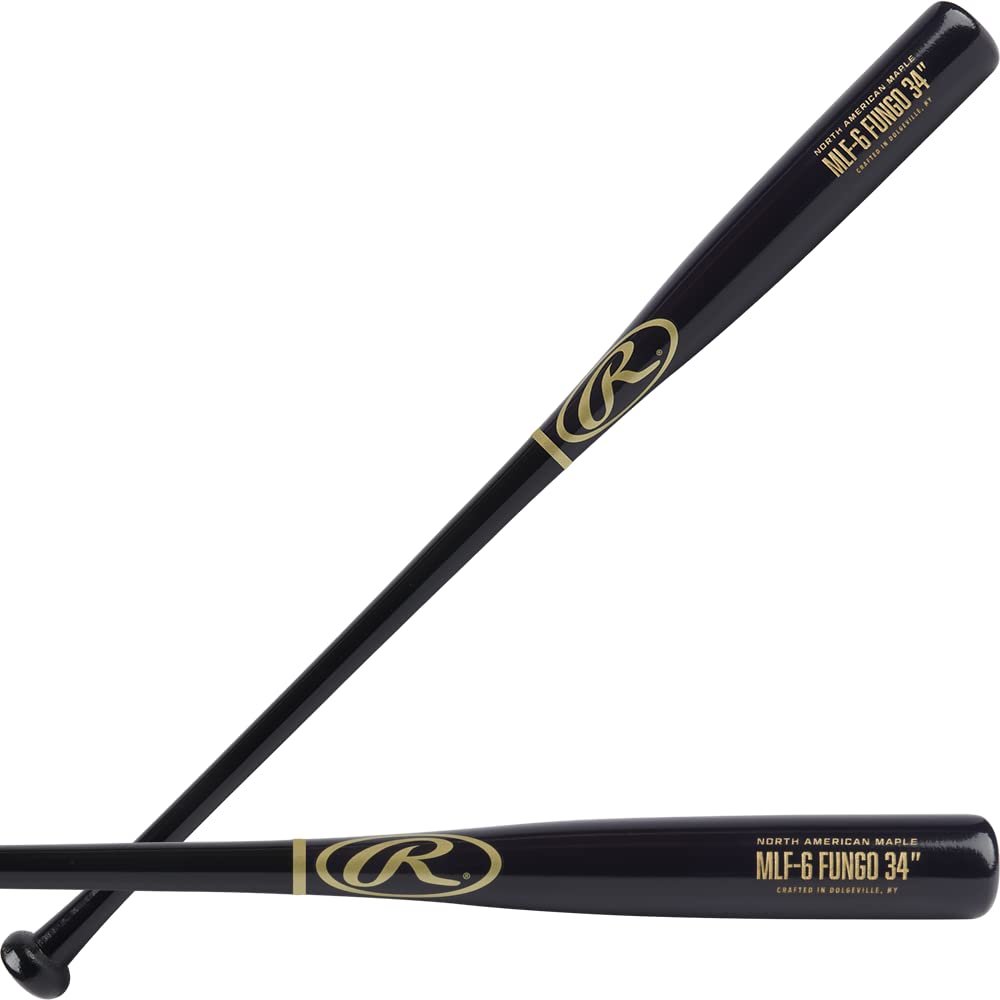 Rawlings | Maple Training FUNGO Bat | Baseball/Softball | 34 | Infield | Black/Navy