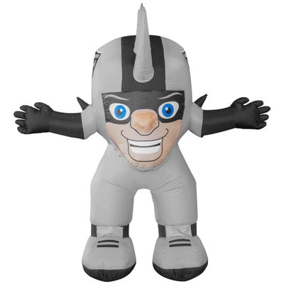 Logo Brands 543695: Las Vegas Raiders Inflatable Mascot