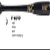 Rawlings | Maple Training FUNGO Bat | Baseball/Softball | 37 | Outfield | Black/Navy view 3