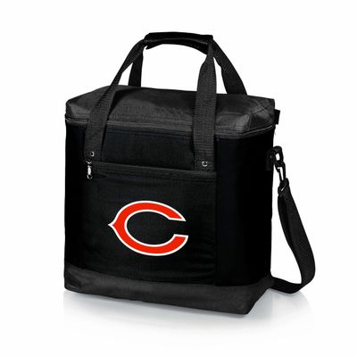 Picnic TIME NFL Chicago Bears Montero Tote Cooler Bag - Soft Cooler Bag - Picnic Tote, (Black)