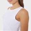 32 Degrees Cool Women's Soft Rib High Neck Comfort Everyday Tank, White, XX-Large view 3