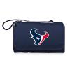 PICNIC TIME NFL Houston Texans Blanket Tote Outdoor Picnic Blanket - Beach Blanket - Camping Blanket, (Navy Blue with Black Flap) view 1