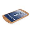 PICNIC TIME NFL Seattle Seahawks Billboard Glass Top Serving Tray, (Parawood) view 1