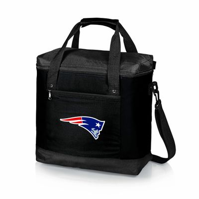 Picnic TIME NFL New England Patriots Montero Tote Cooler Bag - Soft Cooler Bag - Picnic Tote, (Black) (604-00-179-194-2)