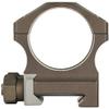 Nightforce X-Treme Duty Ultralite 30mm 4-Screw Hard Anodized Aluminum Gun Scope Rings Mounts - Set of 2, Dark Earth, 1.375" X-High (A678) view 4
