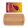 PICNIC TIME NFL Arizona Cardinals Billboard Glass Top Serving Tray, (Parawood) view 2