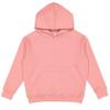 LAT Youth Fleece Hoodie Boy & Girl | Pullover Hooded Kids Sweatshirt with Pouch Pocket, Mauvelous, Small view 1