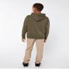 LAT Youth Fleece Hoodie Boy & Girl | Pullover Hooded Kids Sweatshirt with Pouch Pocket, Mauvelous, Small view 4