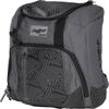 Rawlings | CHAOS Backpack Bag Series | Youth Baseball & Fastpitch Softball | Graphite view 3