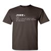 Funny t Shirts for Men Joke Noun Sarcastic Graphic Tee | Hilarious Offended Humor Quote | Premium Mens Novelty t Shirts | Classic Graphic t Shirts for Men S Brown view 1