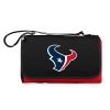 PICNIC TIME NFL Houston Texans Blanket Tote Outdoor Picnic Blanket - Beach Blanket - Camping Blanket, (Red with Black Flap) view 1