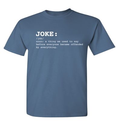 Funny t Shirts for Men Joke Noun Sarcastic Graphic Tee | Hilarious Offended Humor Quote | Premium Mens Novelty t Shirts | Classic Graphic t Shirts for Men S Dusk