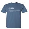 Funny t Shirts for Men Joke Noun Sarcastic Graphic Tee | Hilarious Offended Humor Quote | Premium Mens Novelty t Shirts | Classic Graphic t Shirts for Men S Dusk view 1