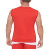 Calvin Klein Men's Standard Light Weight Quick Dry Sleeveless 40+ UPF Protection Active Top, Red, Medium view 3