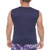 Calvin Klein Men's Standard Light Weight Quick Dry Sleeveless 40+ UPF Protection Active Top, Navy, Small view 3
