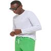 Calvin Klein Men's Standard Light Weight Quick Dry Long Sleeve 40+ UPF Protection Active Top, White, X-Large view 2