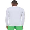 Calvin Klein Men's Standard Light Weight Quick Dry Long Sleeve 40+ UPF Protection Active Top, White, X-Large view 3