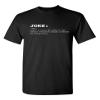 Funny t Shirts for Men Joke Noun Sarcastic Graphic Tee | Hilarious Offended Humor Quote | Premium Mens Novelty t Shirts | Classic Graphic t Shirts for Men L Black view 1