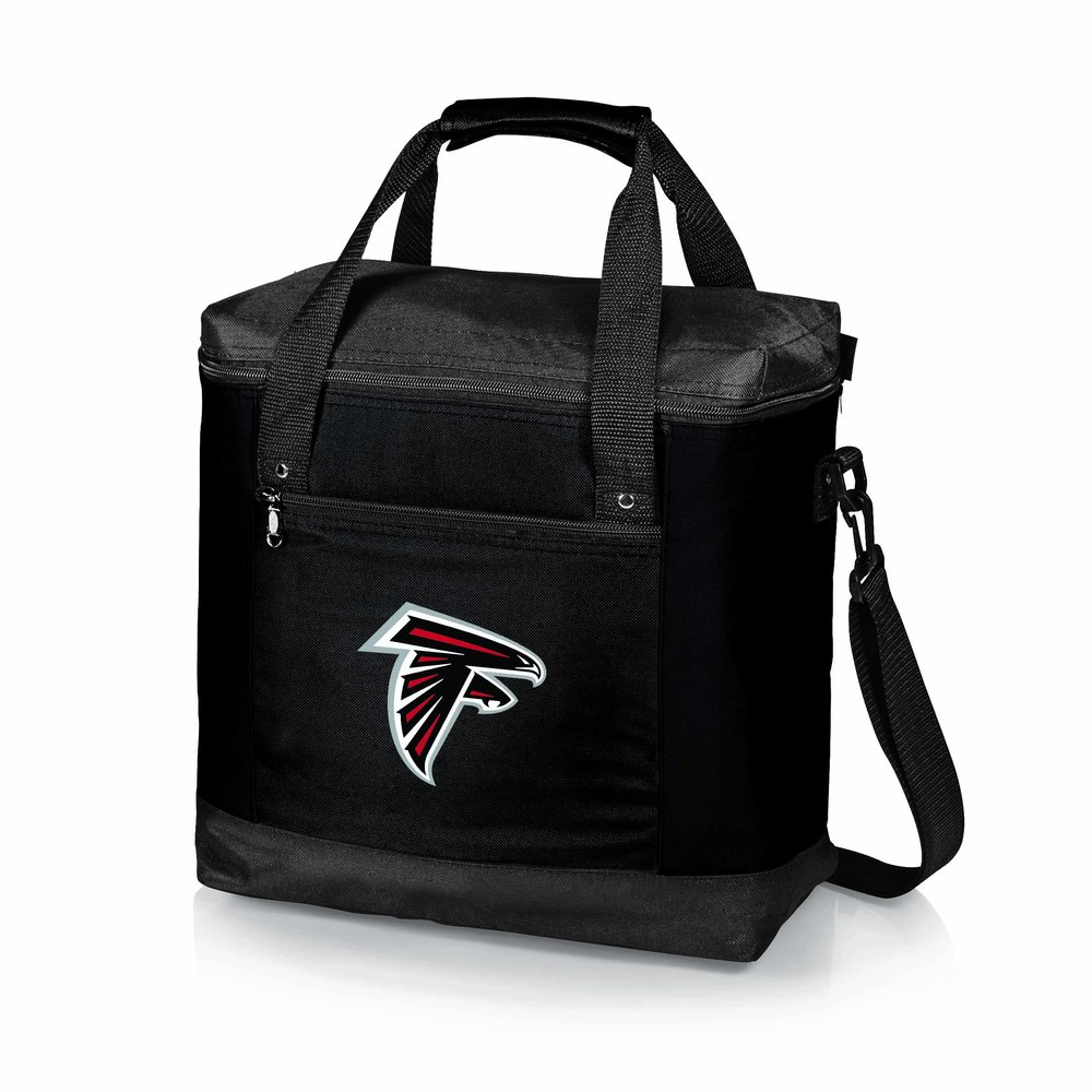 Picnic TIME NFL Atlanta Falcons Montero Tote Cooler Bag - Soft Cooler Bag - Picnic Tote, (Black)