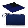 PICNIC TIME NFL New England Patriots Blanket Tote Outdoor Picnic Blanket - Beach Blanket - Camping Blanket, (Navy Blue with Black Flap) view 3