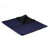 PICNIC TIME NFL New England Patriots Blanket Tote Outdoor Picnic Blanket - Beach Blanket - Camping Blanket, (Navy Blue with Black Flap) view 4