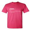 Funny t Shirts for Men Joke Noun Sarcastic Graphic Tee | Hilarious Offended Humor Quote | Premium Mens Novelty t Shirts | Classic Graphic t Shirts for Men S Pink view 1