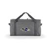 Picnic TIME NFL Baltimore Ravens 64 Can Collapsible Insulated Cooler, (Heathered Gray) view 1