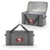Picnic TIME NFL San Francisco 49ers 64 Can Collapsible Insulated Cooler, (Heathered Gray) (716-00-105-274-2) view 3