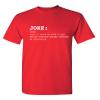 Funny t Shirts for Men Joke Noun Sarcastic Graphic Tee | Hilarious Offended Humor Quote | Premium Mens Novelty t Shirts | Classic Graphic t Shirts for Men M Red view 1