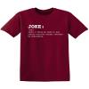 Funny t Shirts for Men Joke Noun Sarcastic Graphic Tee | Hilarious Offended Humor Quote | Premium Mens Novelty t Shirts | Classic Graphic t Shirts for Men S Garnet view 1