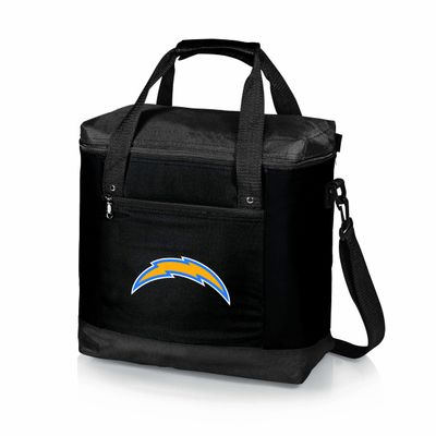 Picnic TIME NFL Los Angeles Chargers Montero Tote Cooler Bag - Soft Cooler Bag - Picnic Tote, (Black)