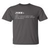 Funny t Shirts for Men Joke Noun Sarcastic Graphic Tee | Hilarious Offended Humor Quote | Premium Mens Novelty t Shirts | Classic Graphic t Shirts for Men M Charcoal view 1