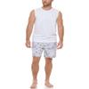 Calvin Klein Men's Standard Light Weight Quick Dry Sleeveless 40+ UPF Protection Active Top, White, Small view 2