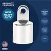 Five Oceans Bimini Top Hardware - Marine Bimini Top 7/8-inch External End Eye, Heavy-Duty AISI316 Stainless Steel Bimini Top Mounting Hardware - 4-Pack - FO368-M4 view 2